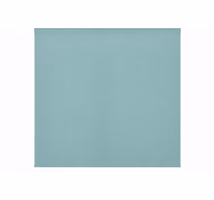 Turquoise roller blind simple and sleek - TenStickers