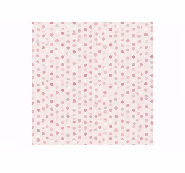 Pink roller blind small polka dot pattern - TenStickers