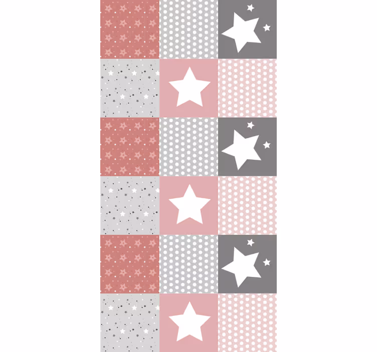 Starts pattern Nordic blind - TenStickers