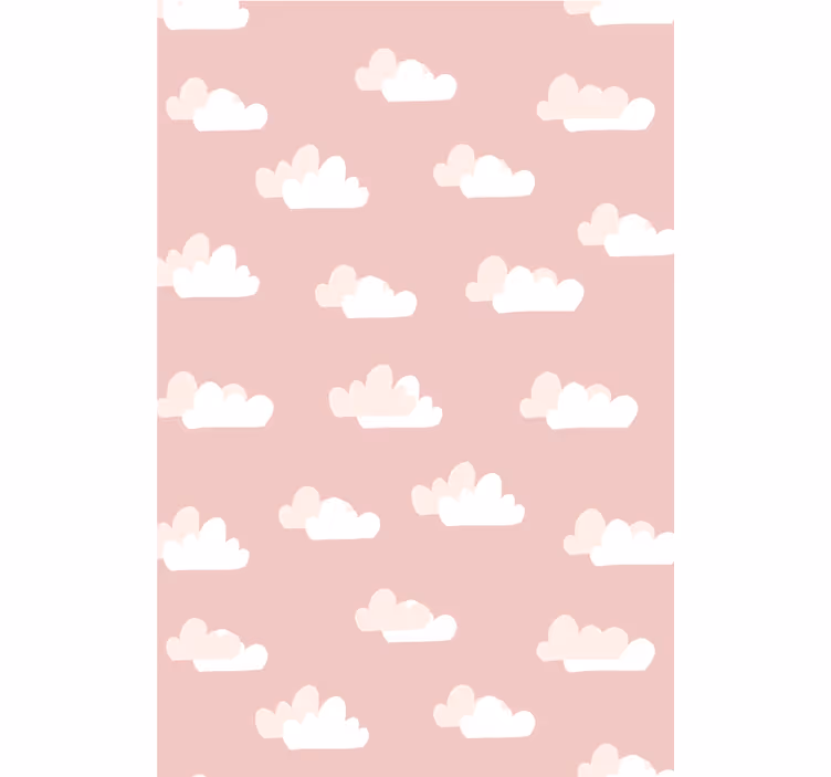 Cloudy Skies Pattern clouds roller blind - TenStickers