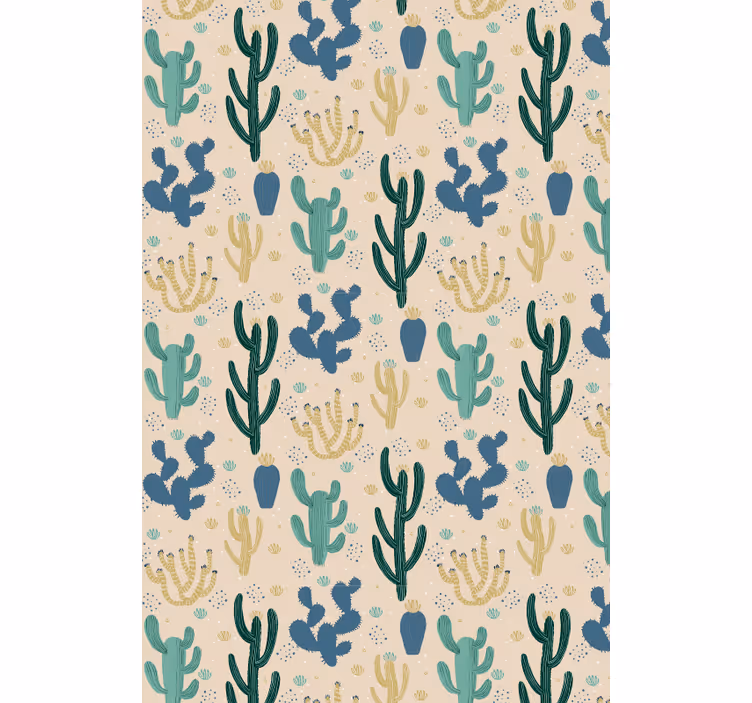 Cactus roller blind cactus pattern joy - TenStickers