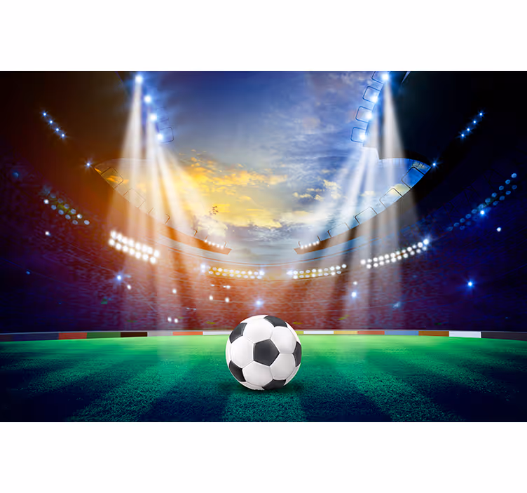 Football stadium Football blind - TenStickers