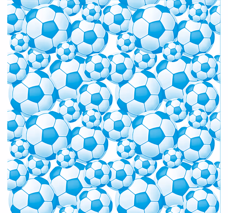 Soccer roller blind soccer pattern decor - TenStickers