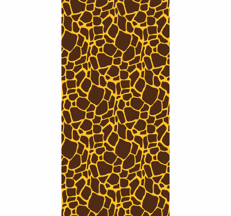 Giraffe Pattern animal roller blind - TenStickers