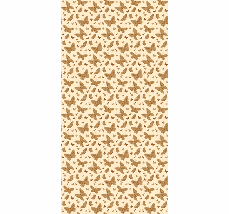 Butterfly roller blind butterfly pattern shade - TenStickers