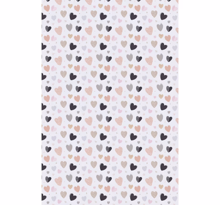 Pastel Pattern romantic roller blind - TenStickers