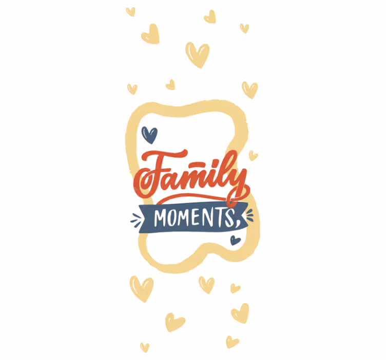 Cherish Precious Family Moments custom roller blind - TenStickers