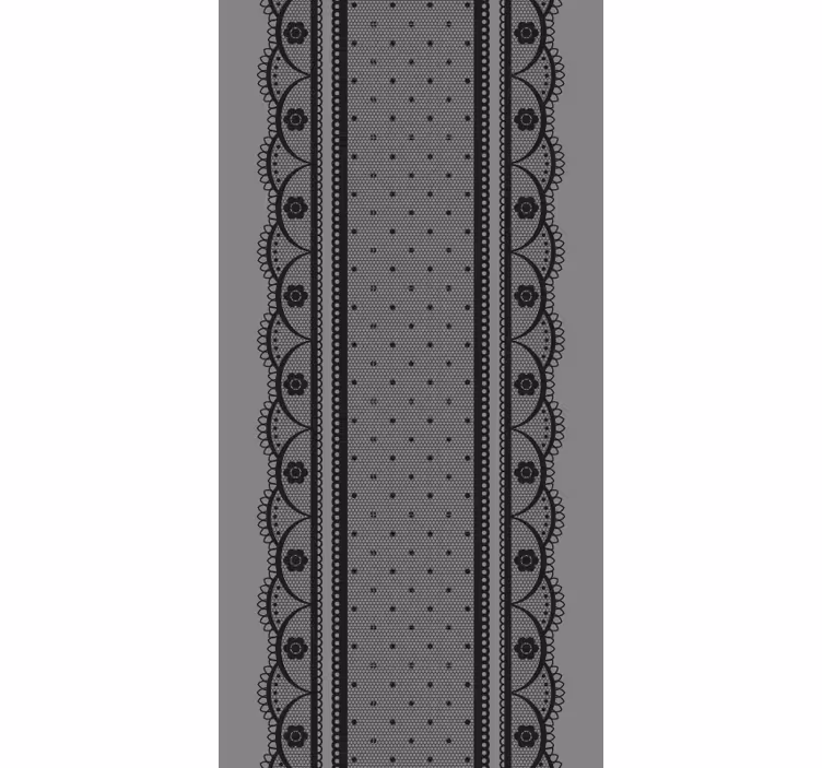 Lace Pattern Detail elegant roller blind - TenStickers