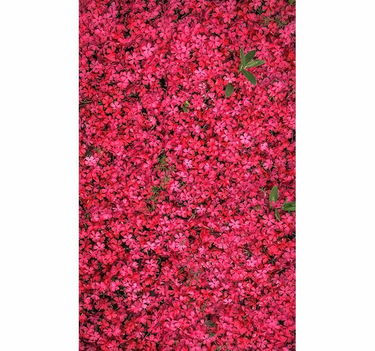 Vibrant Abundance flower roller blind - TenStickers