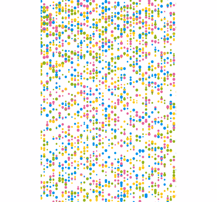 Multicolor dots design Childrens blind - TenStickers