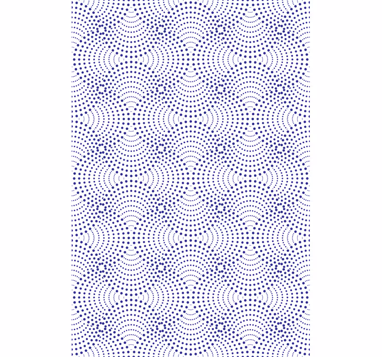 Circular Purple Patterns texture roller blind - TenStickers