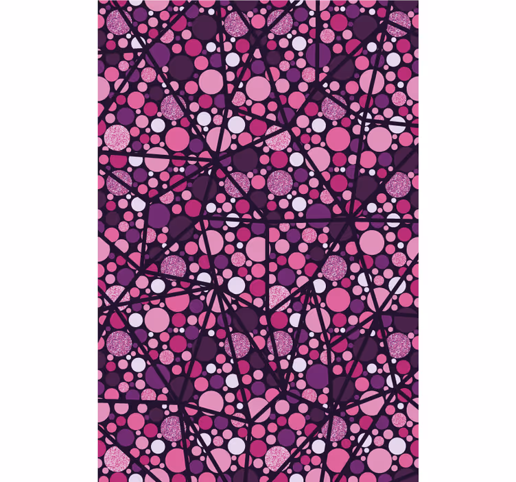 Geometric Bubble Pattern texture roller blind - TenStickers