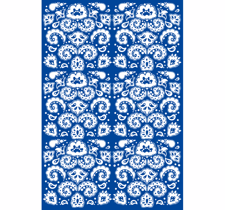 Abstract Polish traditional Flower blind - TenStickers