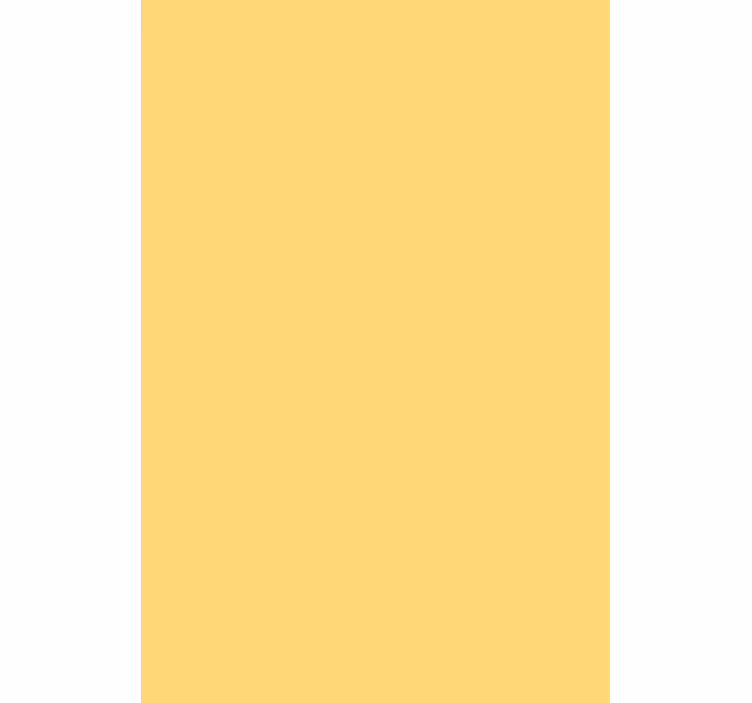 Soft Yellow Hue coloured roller blind - TenStickers