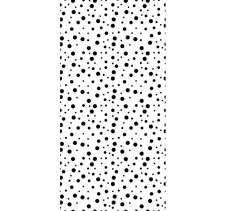 Bold Dotted Pattern texture roller blind - TenStickers