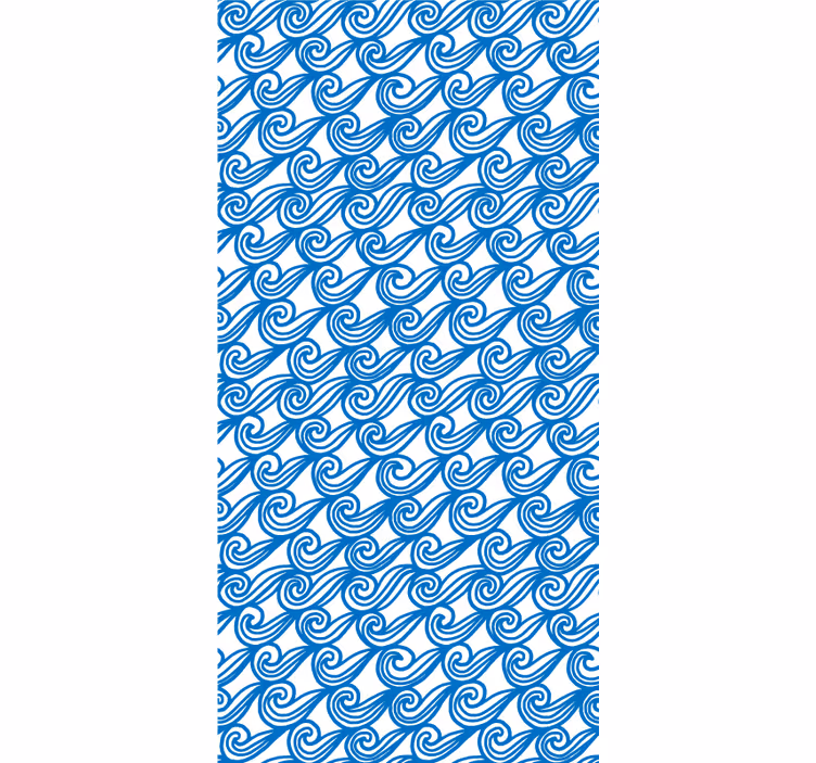 Flowing Wave Pattern texture roller blind - TenStickers