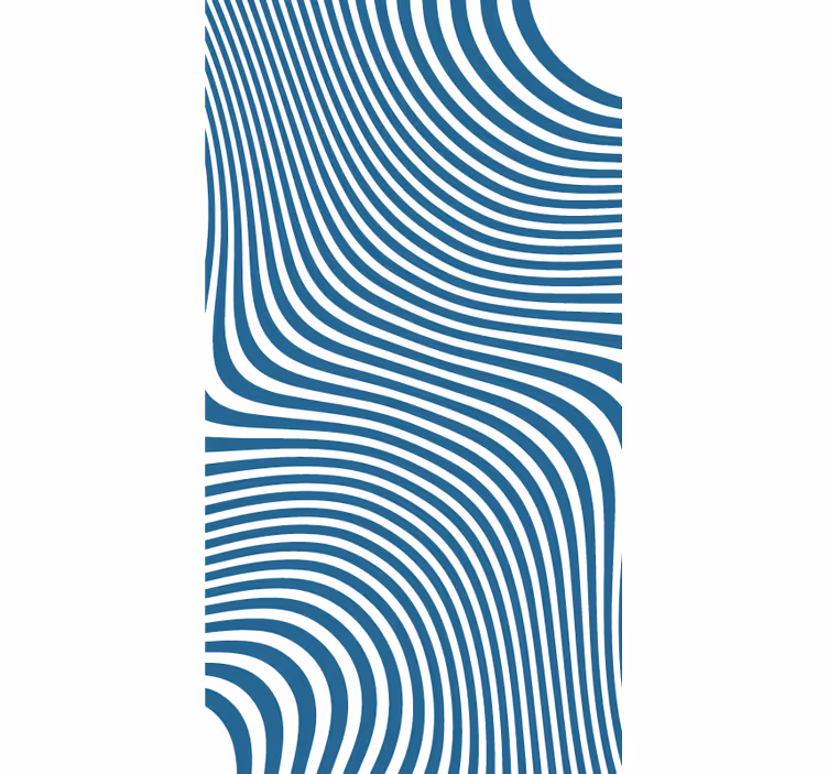 Fluid Stripe Pattern texture roller blind - TenStickers
