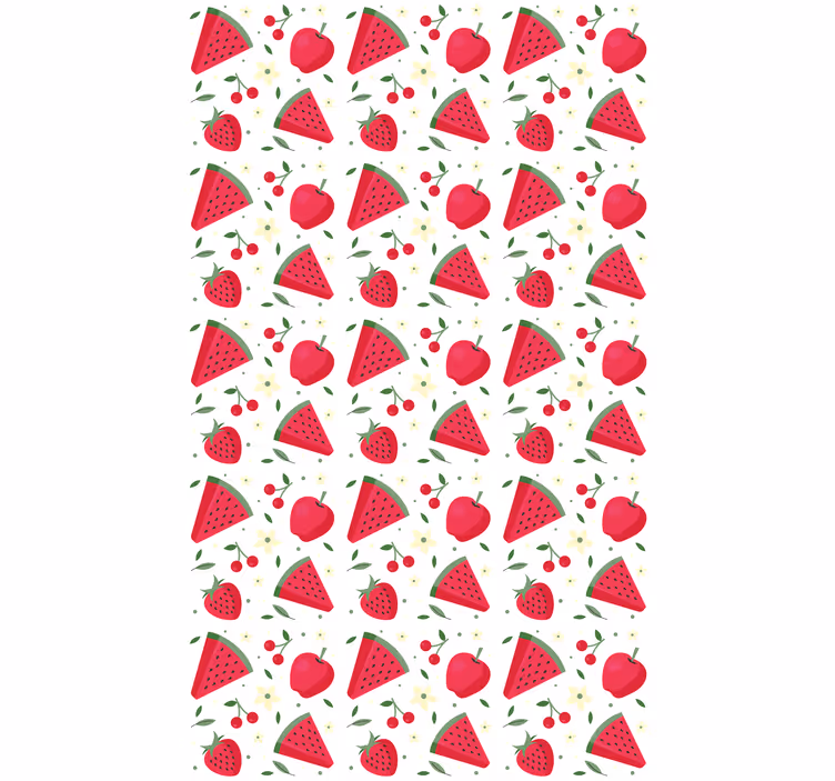Juicy Watermelon Patterns fruit roller blind - TenStickers