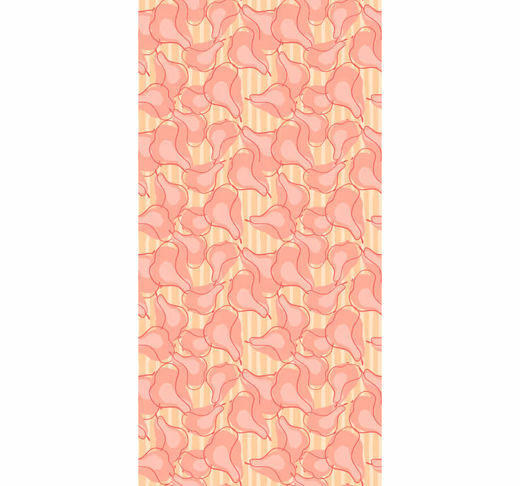 Soft Petal Pattern flower roller blind - TenStickers