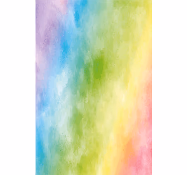 Soft gradient rainbow texture roller blind - TenStickers