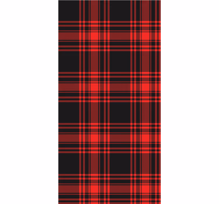 Tartan Pattern texture roller blind - TenStickers