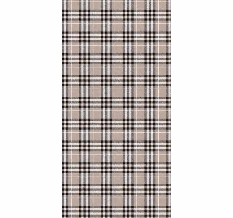 Classic Checkered Pattern texture roller blind - TenStickers