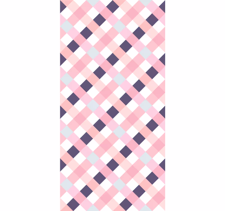 Diamond pattern harmony modern roller blind - TenStickers