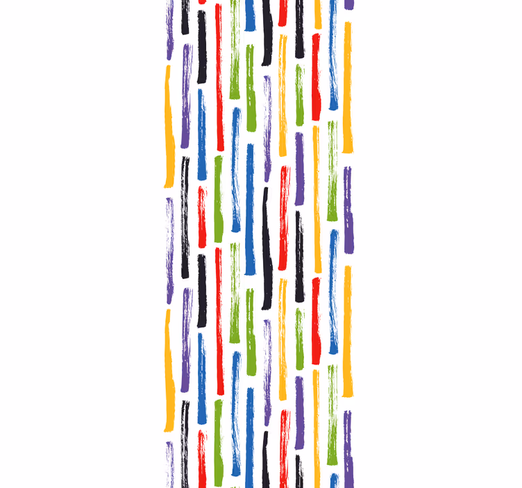 Colorful pattern Modern blind - TenStickers