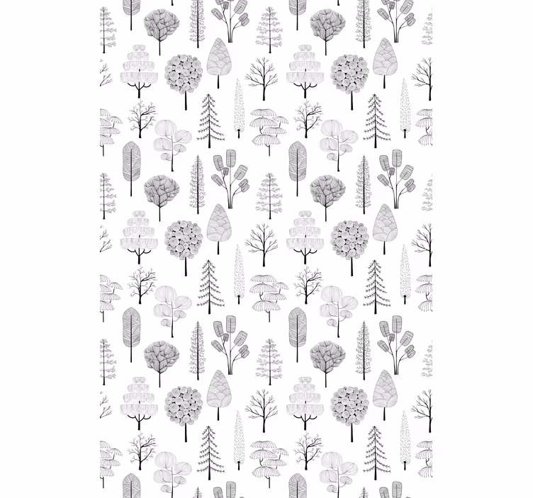 Tree pattern Modern blind - TenStickers