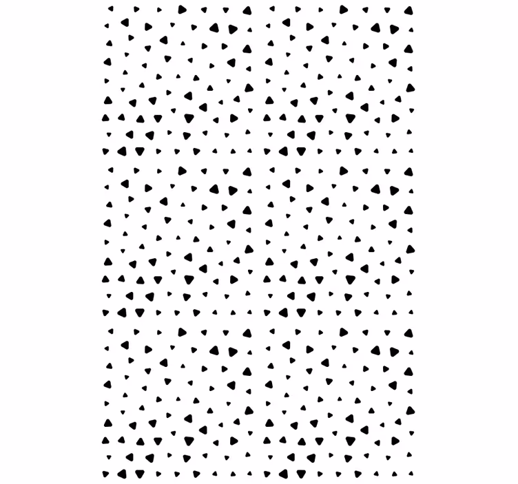 Geometric Heart Pattern texture roller blind - TenStickers