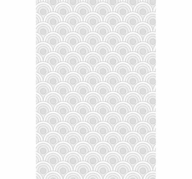 Curved Gray Patterns texture roller blind - TenStickers
