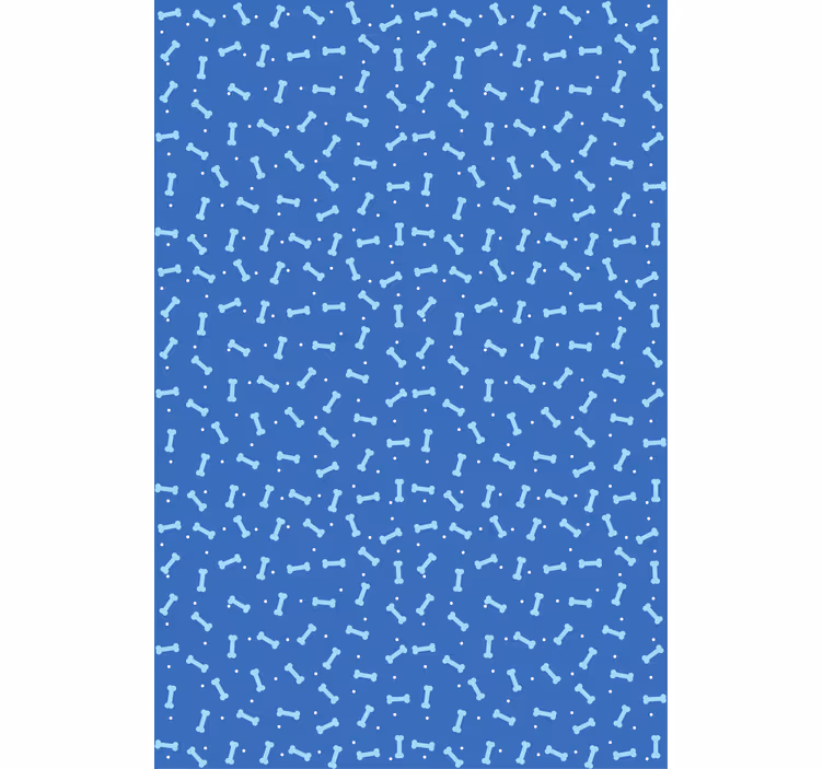 Dog Bone Pattern animal roller blind - TenStickers