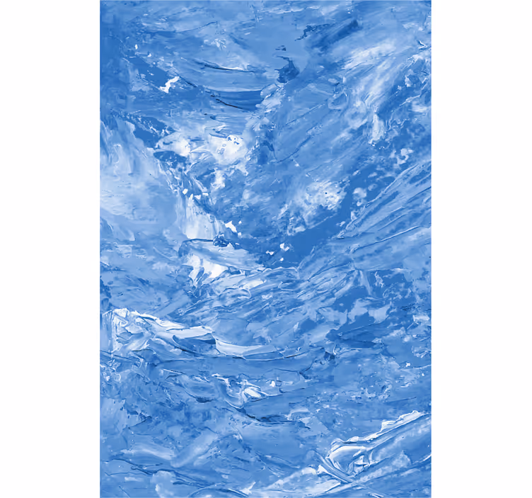 Ocean wave motif texture roller blind - TenStickers