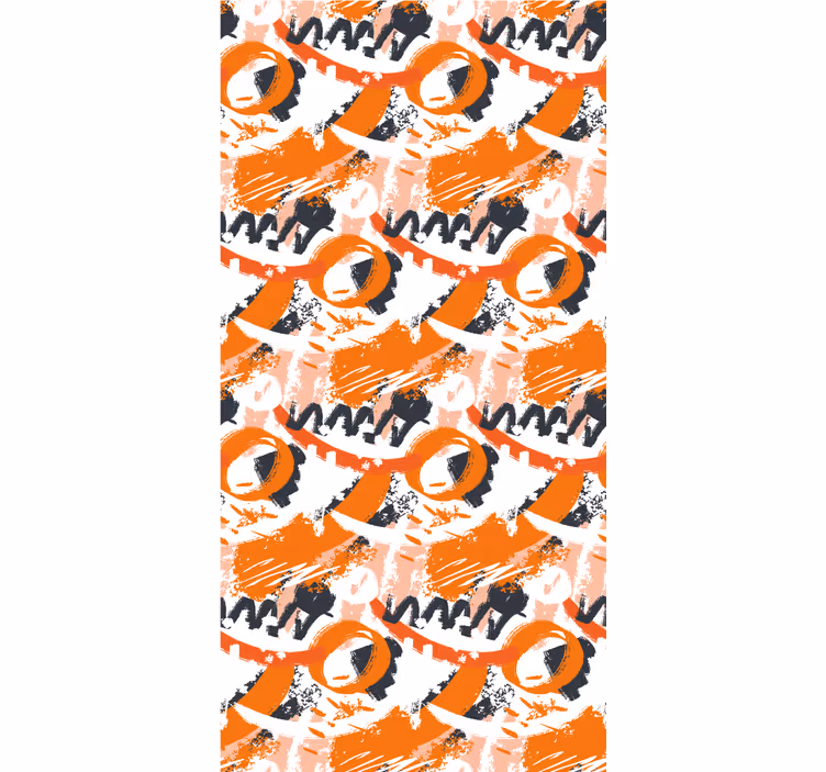 Abstract Circular Motif texture roller blind - TenStickers