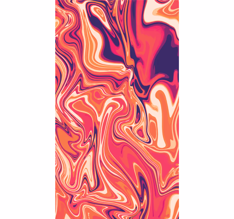 Vibrant Swirling Patterns texture roller blind - TenStickers
