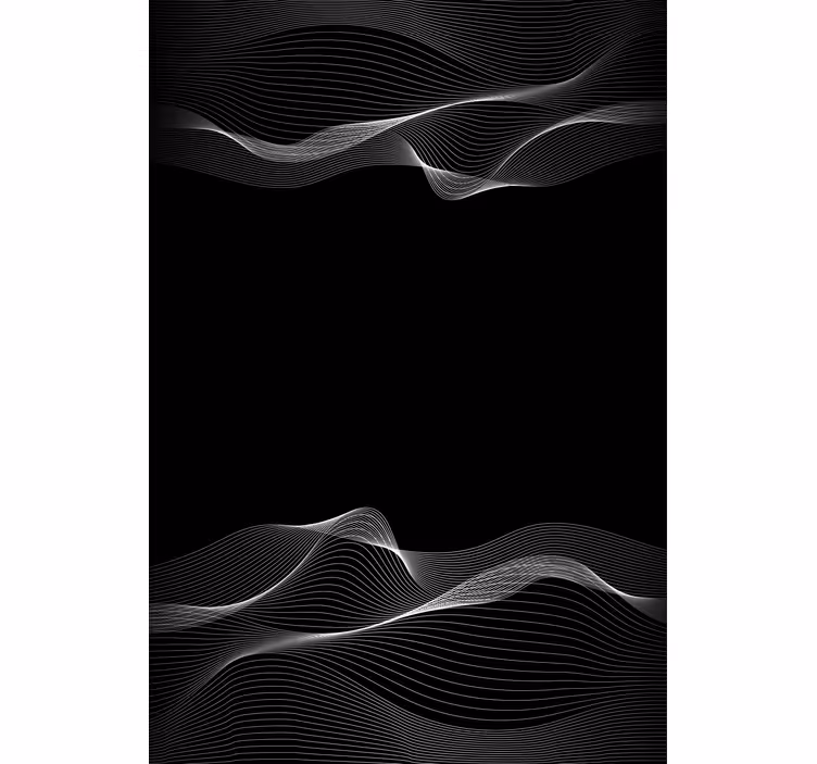 Flowing Line Patterns texture roller blind - TenStickers