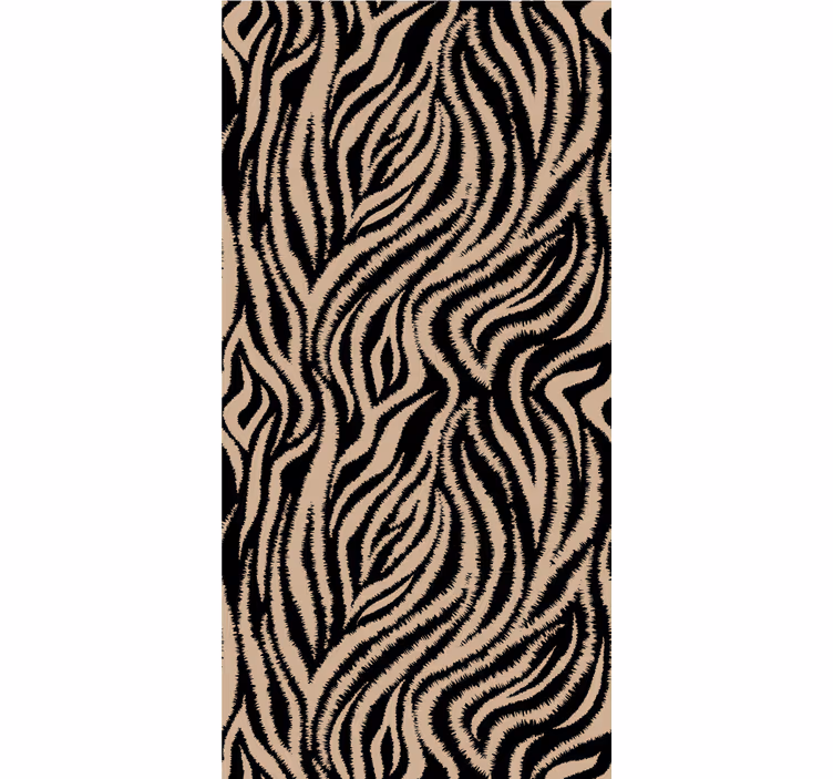 Zebra Stripes Pattern texture roller blind - TenStickers