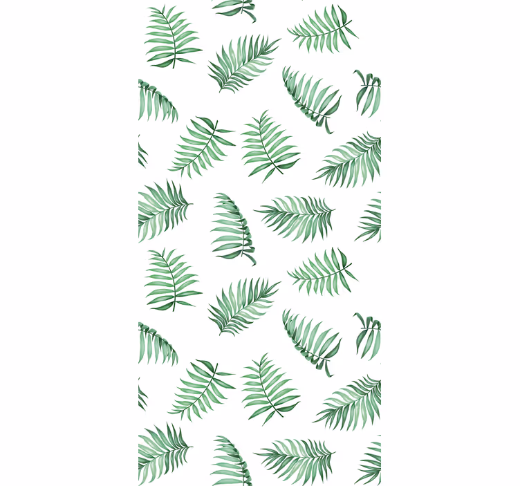 Vibrant Foliage Arrangement flower roller blind - TenStickers