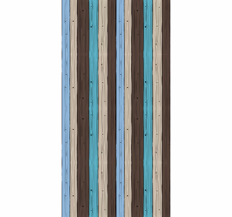 Wooden Stripe Pattern texture roller blind - TenStickers