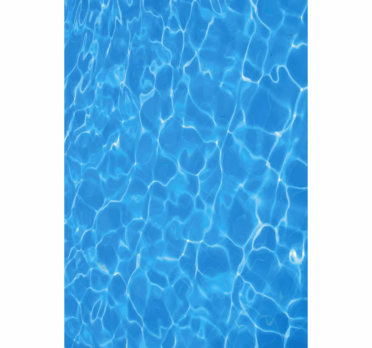 Water surface reflections bathroom window blind - TenStickers