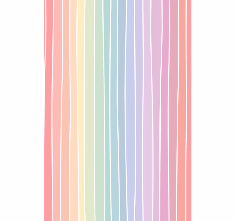 Soft pastel stripes texture roller blind - TenStickers