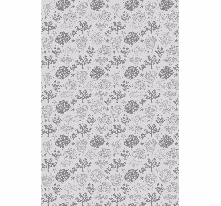 Ocean Life Patterns animal roller blind - TenStickers