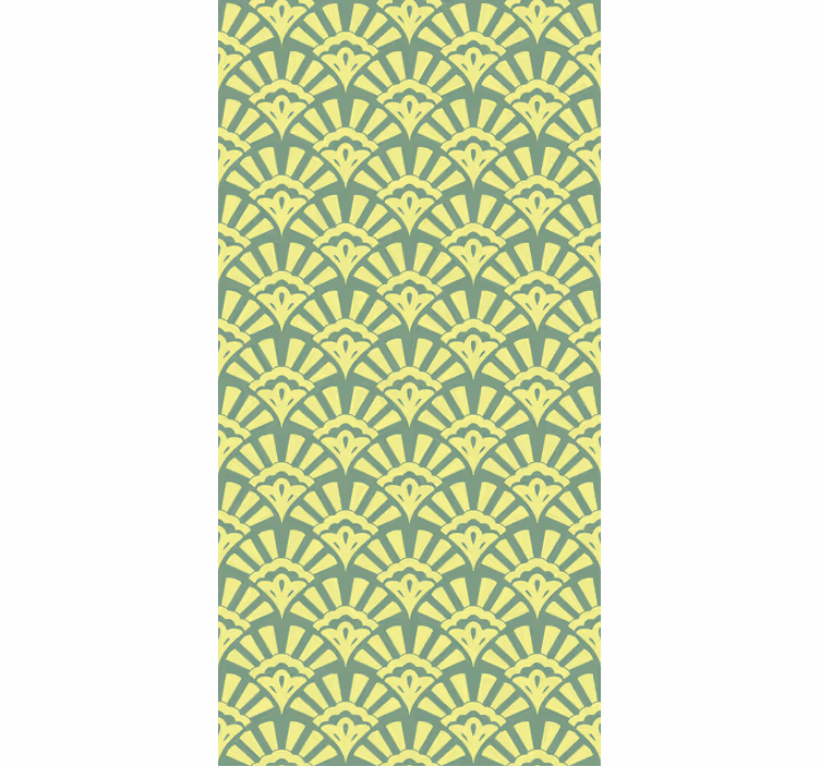 Elegant Leaf Theme texture roller blind - TenStickers