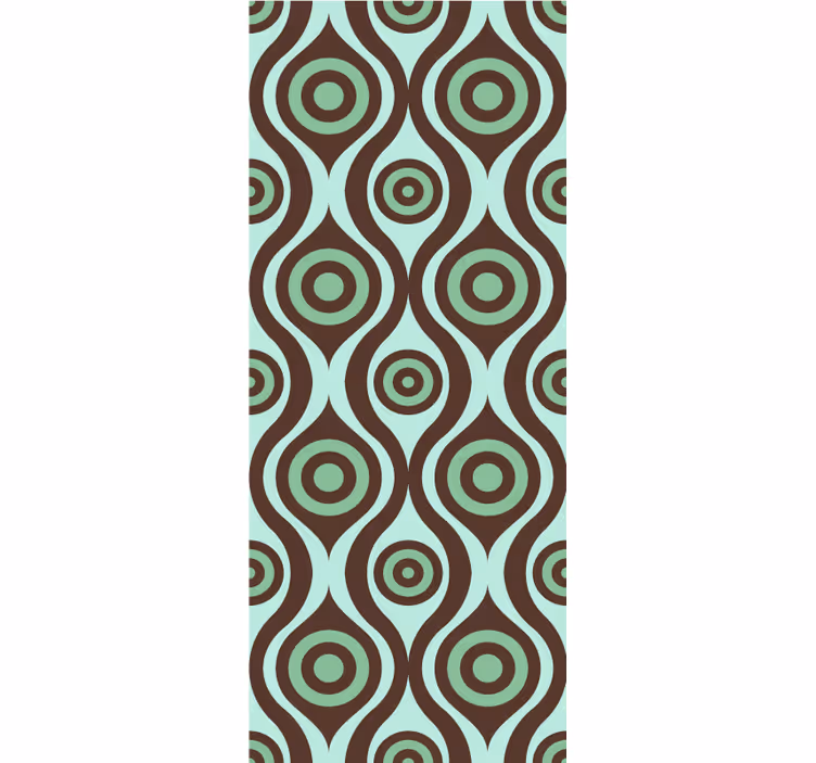 Concentric Circular Pattern texture roller blind - TenStickers