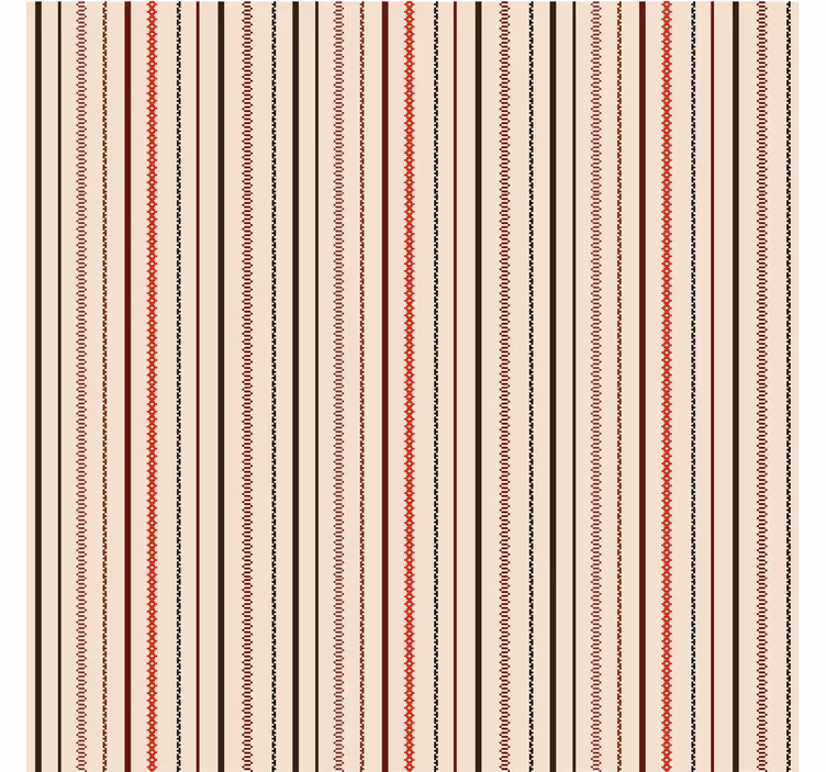 Textured stripe pattern roller blind for kitchen window - TenStickers