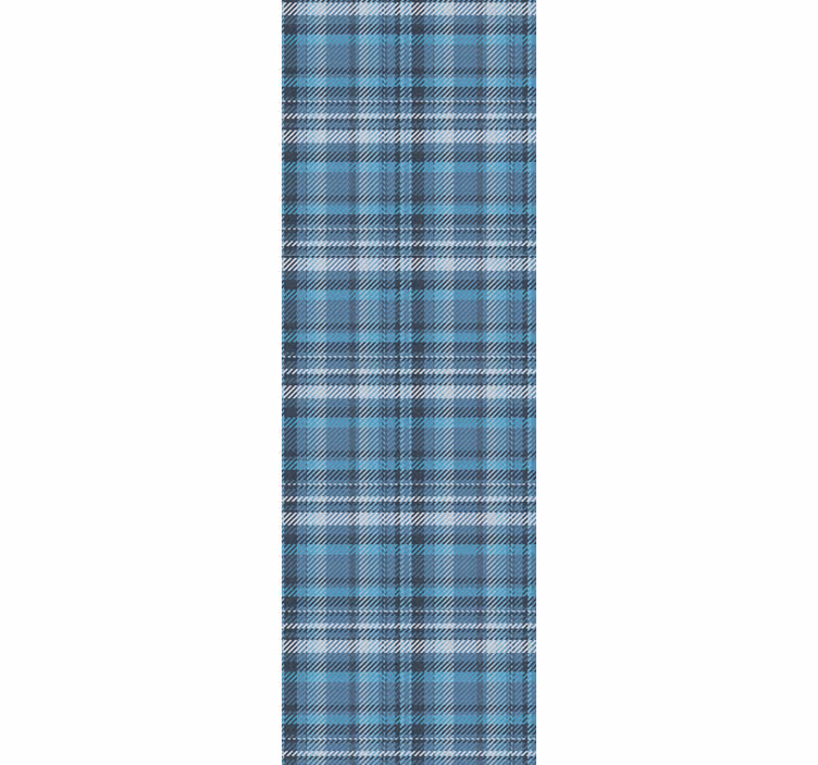 Plaid Patterned Design texture roller blind - TenStickers