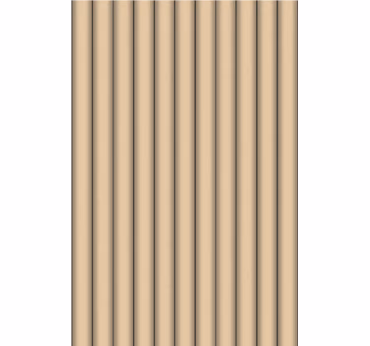 Beige vertical slats texture roller blind - TenStickers