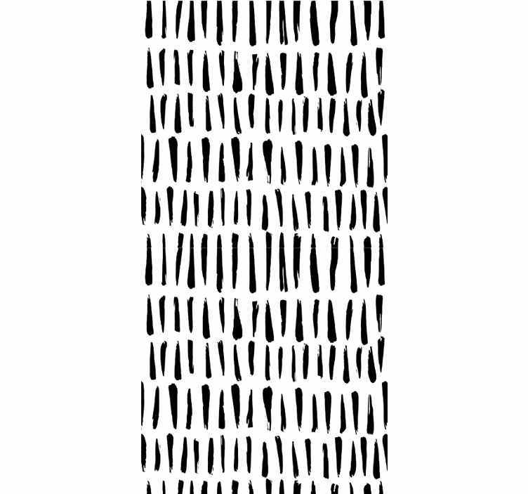 Vertical Black Strokes texture roller blind - TenStickers