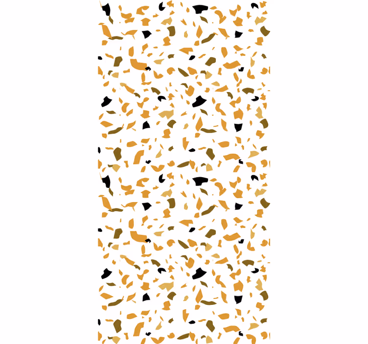 Brown and beige terrazzo texture roller blind - TenStickers