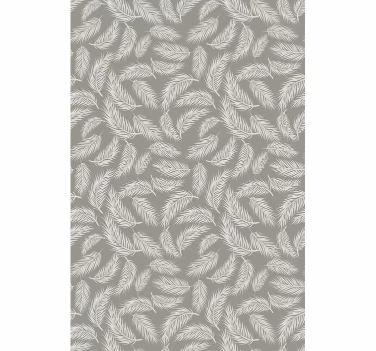 Leaf Patterned Design flower roller blind - TenStickers
